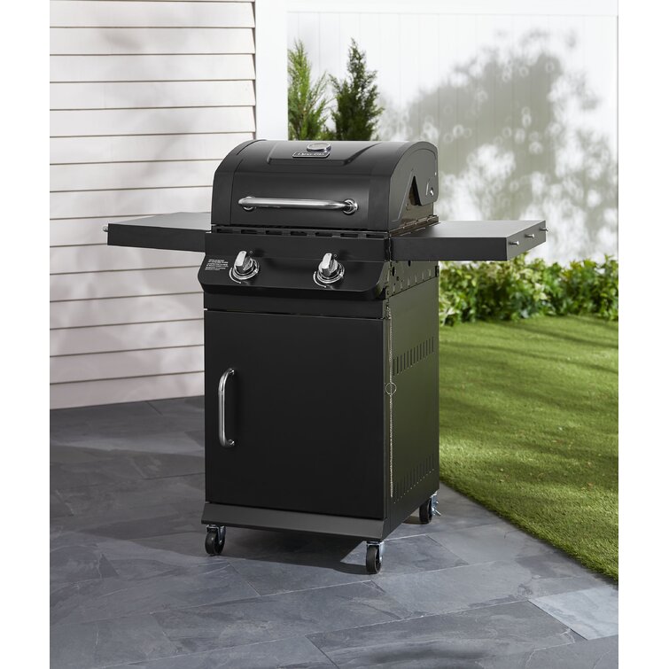 Gas grill clearance design